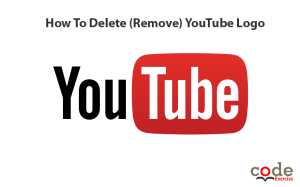 How To Delete -Remove- YouTube Logo