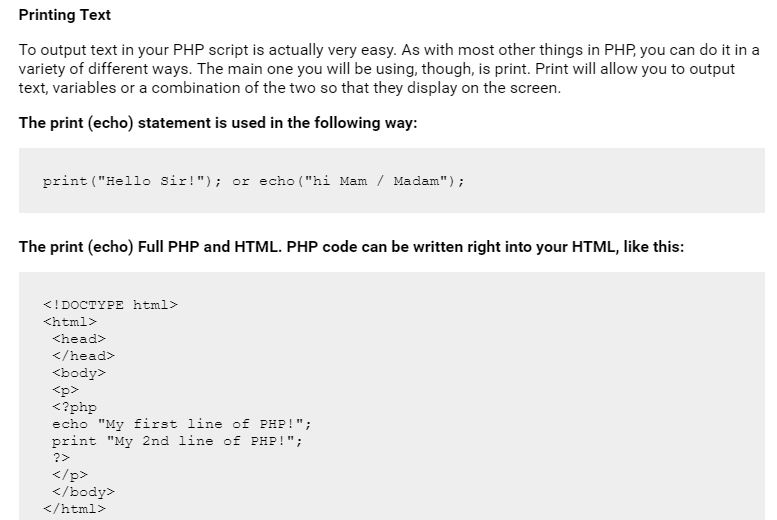 Best PHP Tutorial For Beginners (Format & Variables)