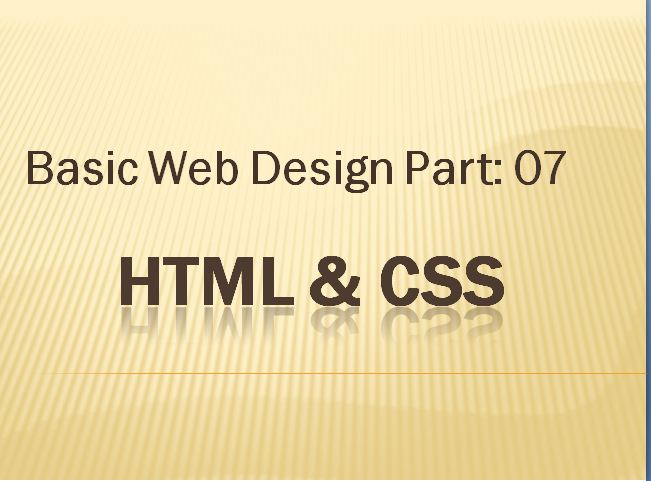 How to learn webdesign
