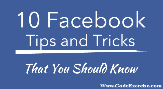 Facebook Secret Codes - All Tricks