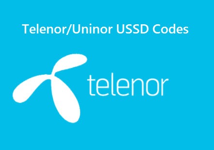 Telenor Uninor USSD Short Codes List