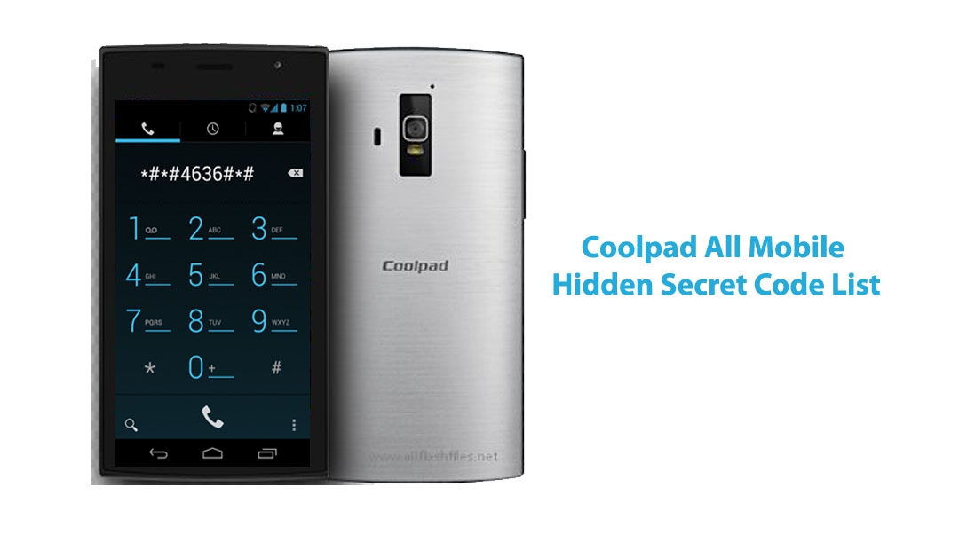 Coolpad All Mobile Hidden Secret Code List