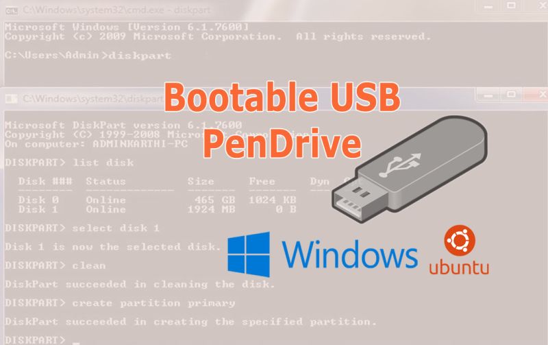 How To Create A Bootable Usb Pendrive Without Using Any 3rd Party - Gradient Backgrounds - Premium Ultra HD Collection