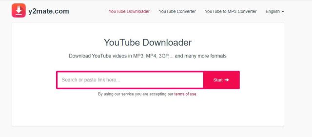y2mate Video downloder