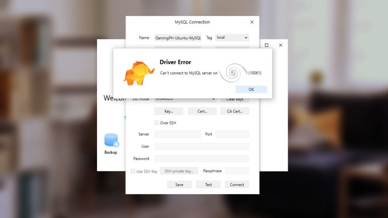 How To Fix Can T Connect To Mysql Server Error 10061 Codefaq - Creative Landscape Photo - Mobile