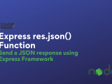 Send A Json Response Using Express Framework Codeforgeek