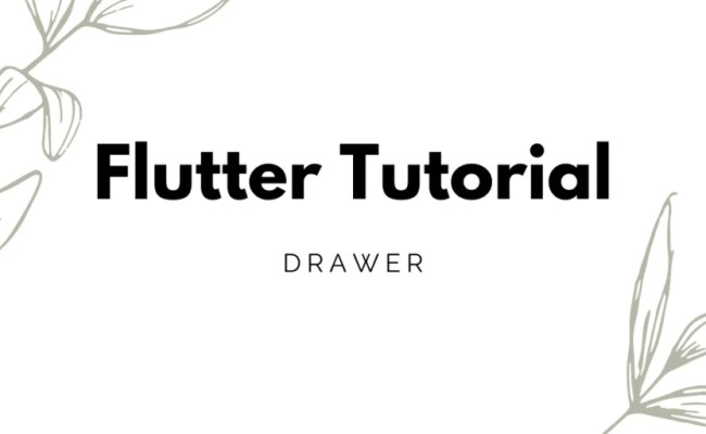 Flutter Drawer - A Step-by-Step Guide | CodeForGeek