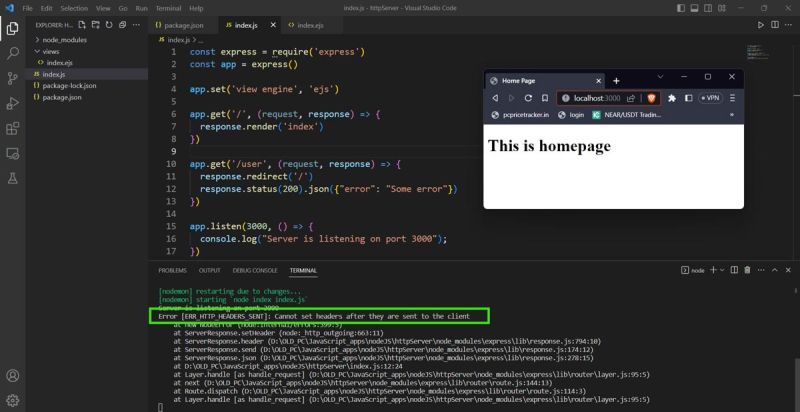 How To Fix Cannot Set Headers After They Are Sent To The Client Error In Node Js And Express Js - Best Light Pictures in High Resolution