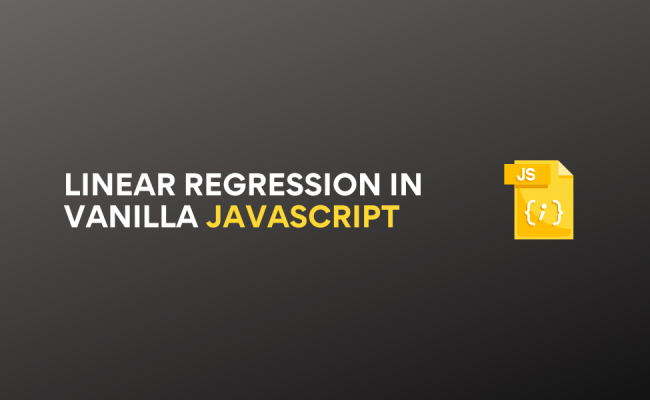 Linear Regression In JavaScript - A Step-by-Step Guide | CodeForGeek