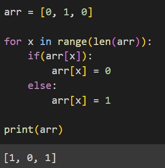 Invert Elements Of Boolean Arrays Askpython - Light Arts - Amazing Retina Collection