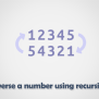C Program To Find Reverse Of A Number Using Recursion - Codeforwin