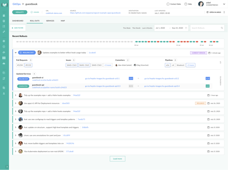 Progressive Delivery Codefresh Docs - Professional Ocean Illustration - High Resolution