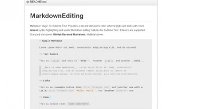 Sublime Text3 Markdown Pinetree Chen - Best Mountain Arts in Retina