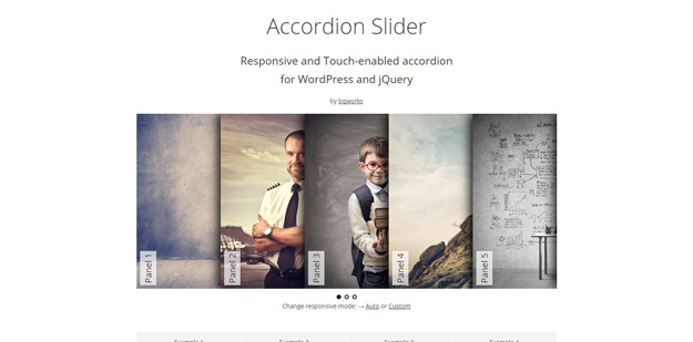 A minimal horizontal accordion slider plugin that automatically expands slides in sequence and also allows to switch slides manually on mouse hover. 12 Wordpress Image Slider Plugins For 2016 Code Geekz