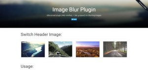 background blur jquery cross plugin blurring browser ultra