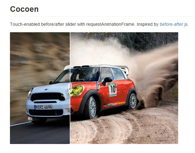 10 Jquery Image Comparison Sliders Code Geekz - Premium Landscape Photo Gallery - Desktop