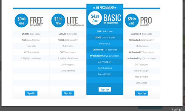 Best Html Css3 Responsive Pricing Table Templates Code Geekz - Professional Minimal Image - Ultra HD