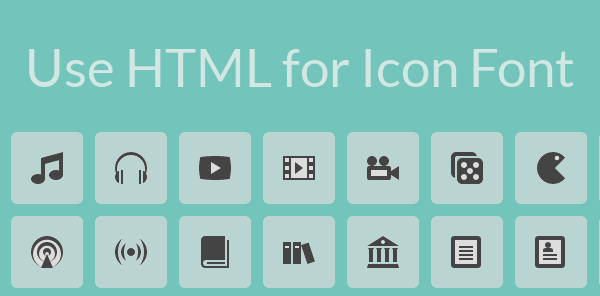 Choosing Unicode Encoding Creating Icon Fonts For The Web Video - HD Gradient Illustrations for Desktop