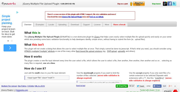 15 Best Jquery File Upload Plugins Code Geekz - Best Gradient Designs in Ultra HD