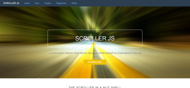 Javascript Libraries For Creating Scrollbars And Page Scrolling Effects - Download Modern City Art | Desktop