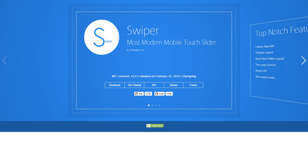 Swiper – Most Modern Mobile Touch Slider – Important Links