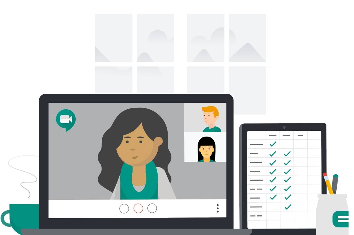 launch google meet with specific email address