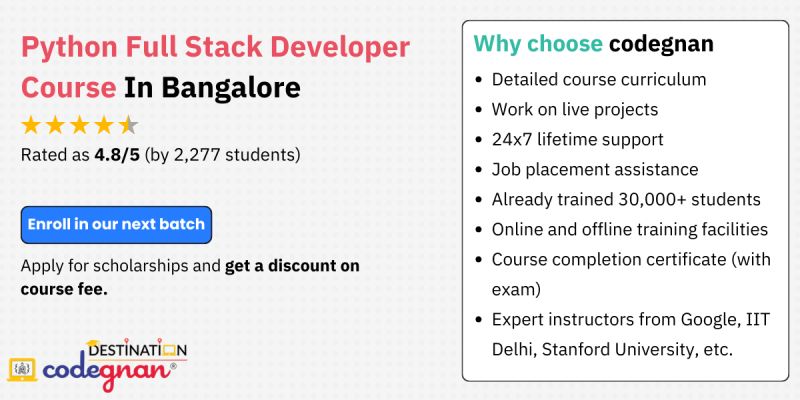 10 Best Python Full Stack Developer Courses In Bangalore - Geometric Photo Collection - HD Quality