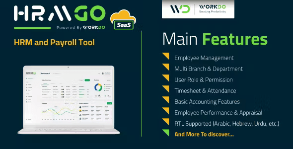 HRMGo SaaS HRM and Payroll Tool