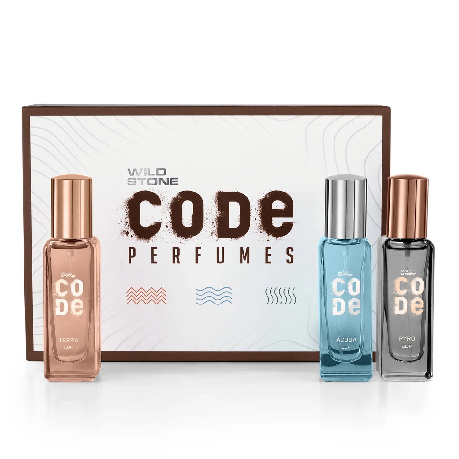 Code Luxury Perfume Gift Set Pack For Men Wild Stone Code
