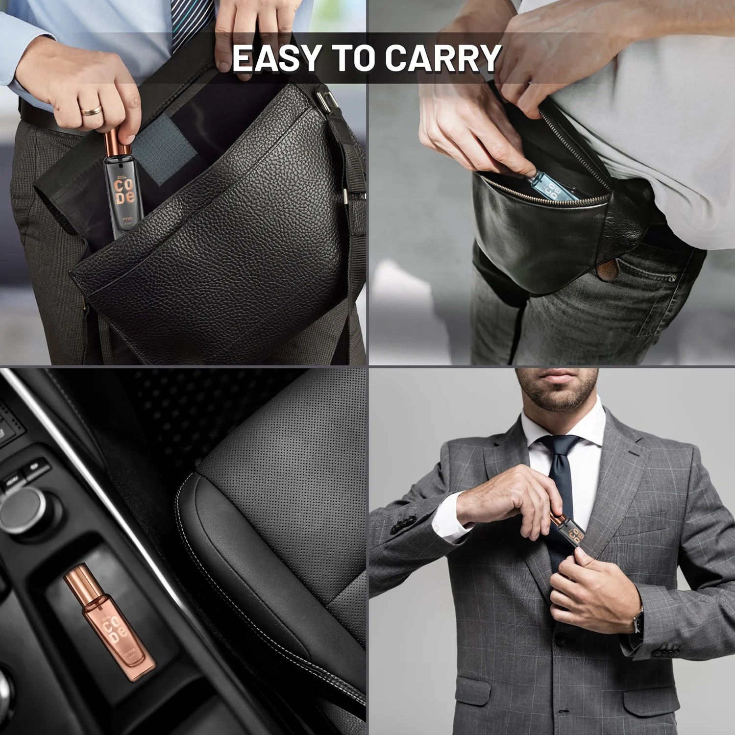 Code Luxury Perfume Gift Set Pack For Men Wild Stone Code