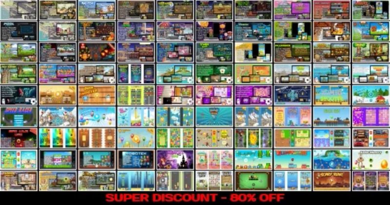70 Html5 Games Super Bundle 3 Construct 3 Construct 2 Capx - Premium Gradient Illustration Gallery - Full HD