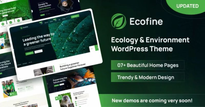 Ecofine Ecology Environment Wordpress Theme Themepile - Modern Ultra HD Ocean Pictures | Free Download