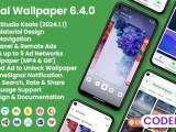 Material Wallpaper Android App With Admin Panel Codeintra