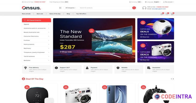 Onsus Electronics E Commerce Wordpress Theme Code Market - High Resolution Nature Photos for Desktop