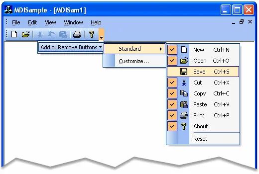 Using Commandbar Actions Codejock Article - Colorful Arts - Elegant HD Collection