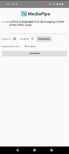 Mediapipe Android Google Codelabs - Nature Image Collection - Mobile Quality