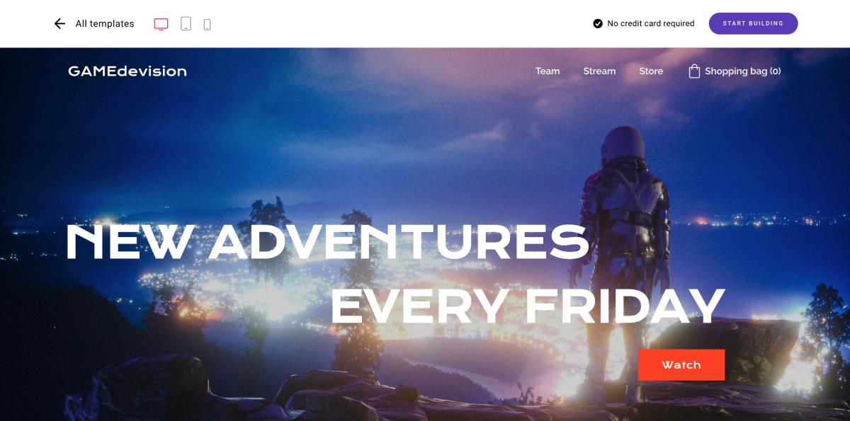 5 Best Gaming Website Builders 2026 Compared Codeless Hostinger Website Gaming Templates 