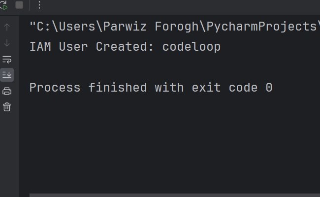 How To Create AWS IAM User With Python & Boto3 - Codeloop