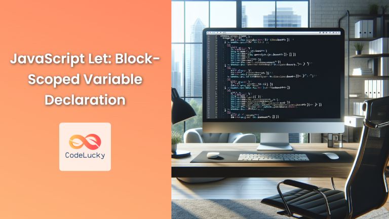 Variable Creation Using Let Keyword And Redeclaration In Javascript - Classic 4K Minimal Wallpapers | Free Download