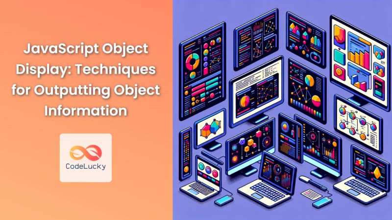 Javascript Object Display Techniques For Outputting Object Information - 4K Colorful Designs for Desktop