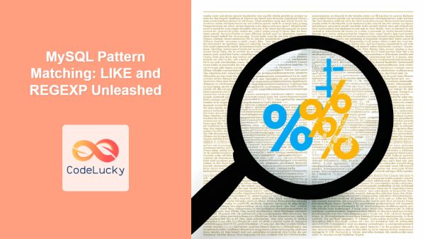 Sql Wildcards Flexible String Matching Codelucky - Download Premium Space Photo | High Resolution