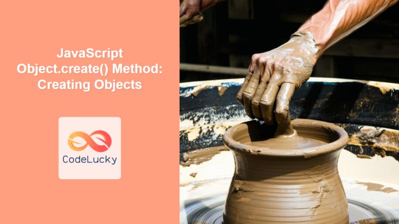 Javascript Object Create Method Creating Objects Codelucky - Premium Minimal Picture Gallery - Mobile