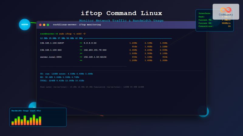 Linux Iftop Nload Starnight Cyber - Full HD Abstract Pictures for Desktop