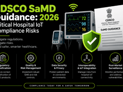 CDSCO SaMD Guidance: 2026 Critical Hospital IoT Compliance Risks