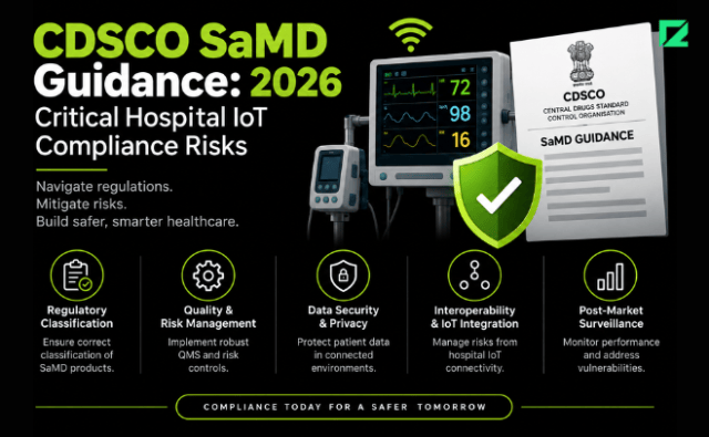 CDSCO SaMD Guidance: 2026 Critical Hospital IoT Compliance Risks