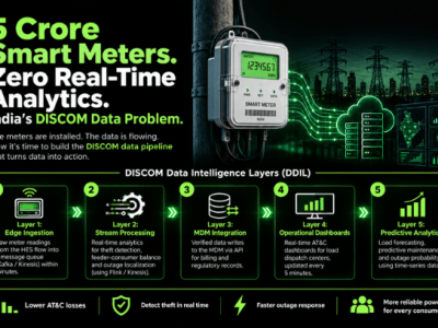 Powerful DISCOM Data Pipeline for 5 Crore Smart Meters