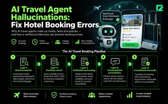 AI Travel Agent Hallucinations: Fix Hotel Booking Errors