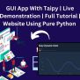 How To Create Web App With Taipy Python - Full Tutorial - CodeMagnet