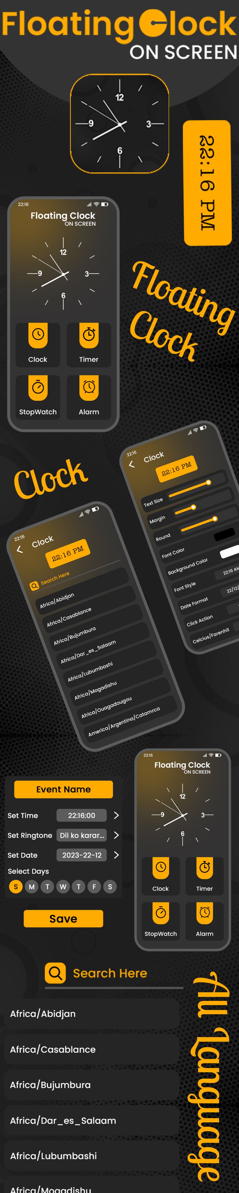 Floating Clock Timer Stopwatch By - Best Nature Photos in Desktop