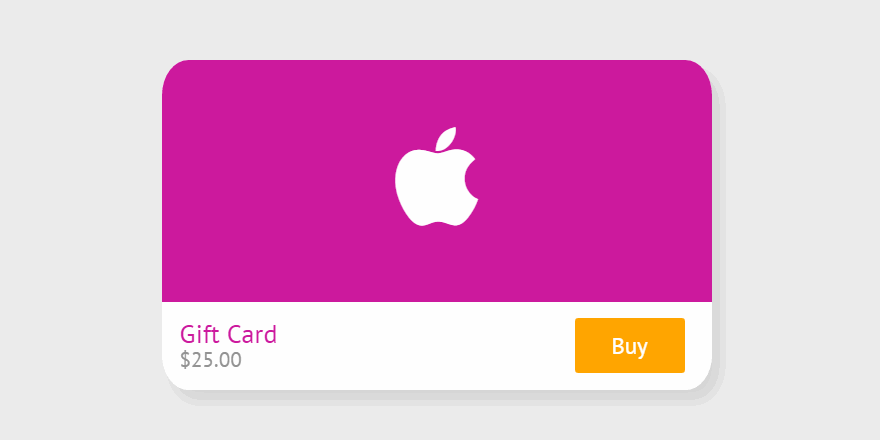 80 Card UI Design Inspiration - HTML & CSS Snippets Ξ Page 8 Of 9 Ξ ...